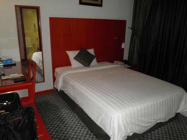 決して広くはありませんが、観光メインの旅ですので、十分だと思っています。(ホテルは我慢です)