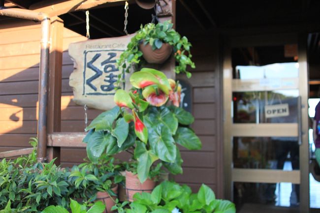 小高い場所にある喫茶店