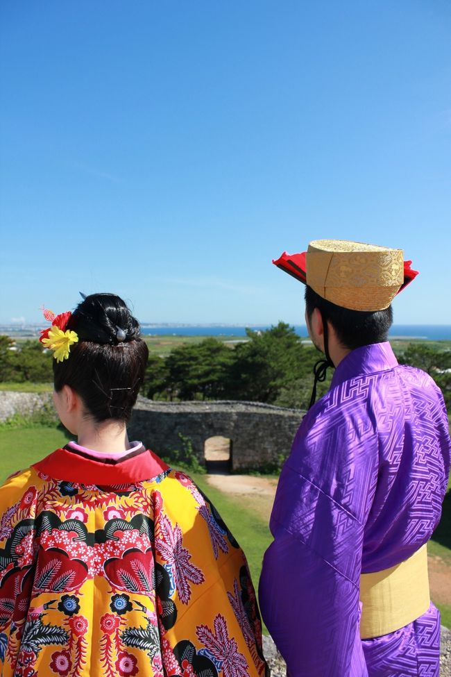 グスクからは沖縄を一望できます。