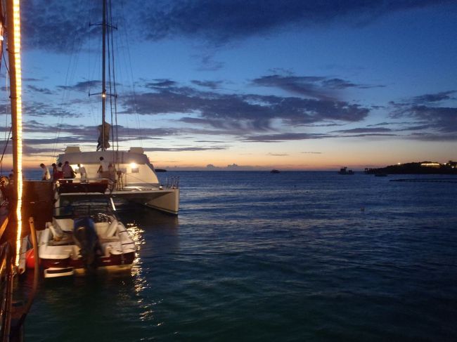 サンセットクルーズもよかったよ。