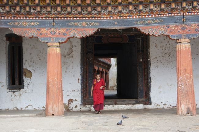 お坊さんが出てきました。<br /><br />この向こうが宗教ゾーン。