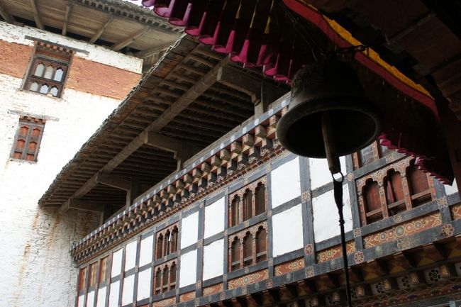 本堂から中庭を見たところ。