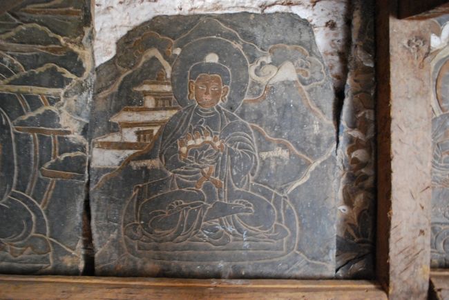 レリーフの一枚をアップにしたところ。