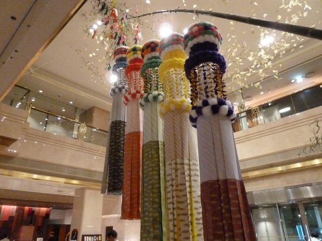 仙台らしく七夕飾りがありました!<br />(^^)<br /><br />