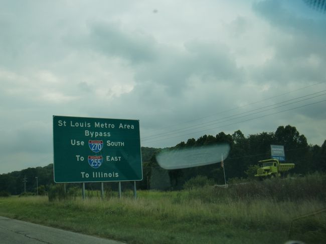 セントルイスという案内を見て