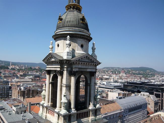 展望台（料金：500フォリント）からブタペストの街が一望できます。