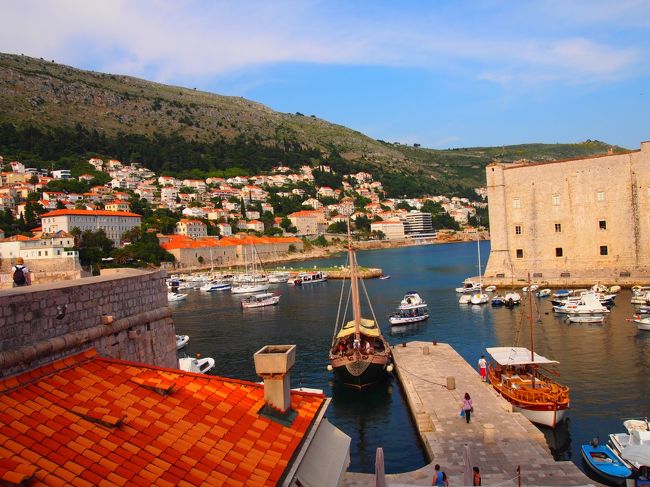 城壁を一周しました<br />城壁からみた風景