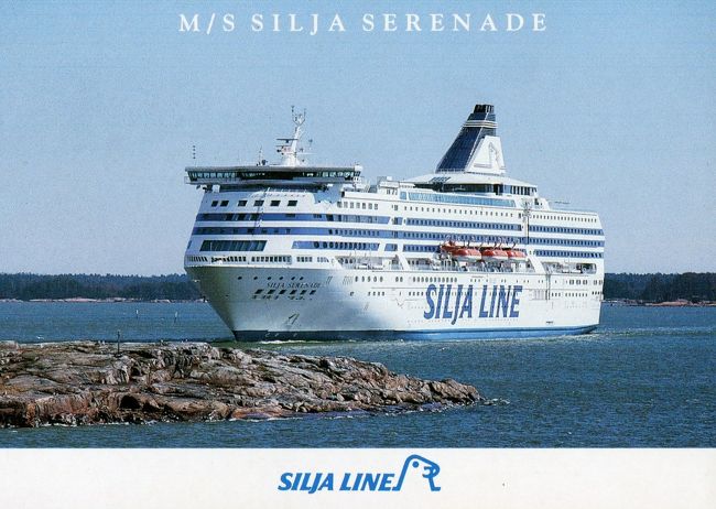 この船でクルーズ<br />ストックホルムへ