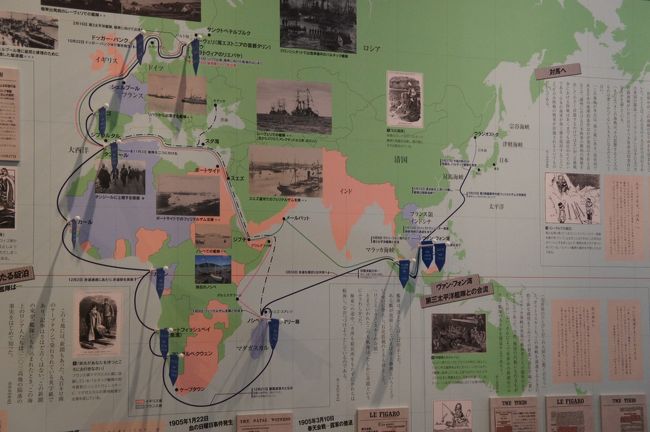 バルチック艦隊の航路