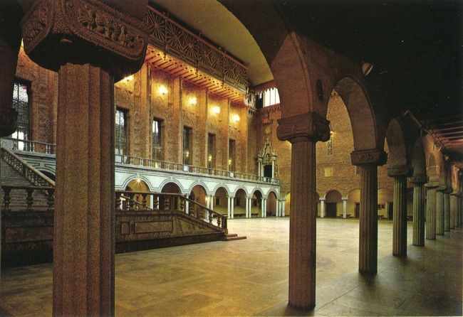 絵はがきです。<br />市庁舎