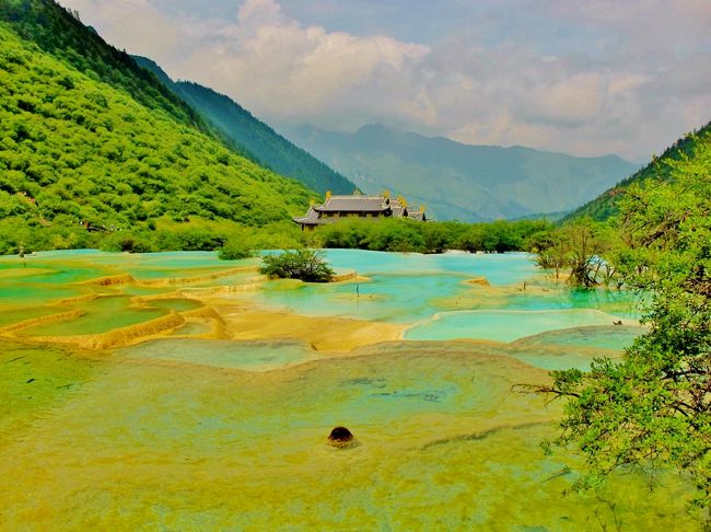 黄龍の景観と歴史地域