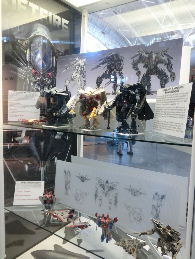 トランスフォーマーも展示されていました。<br /><br />原作は日本ですので、日本人として嬉しいです。