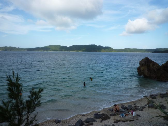 海から上がりました。<br />まだ、ダイバーは潜るようです。<br />いいな〜！