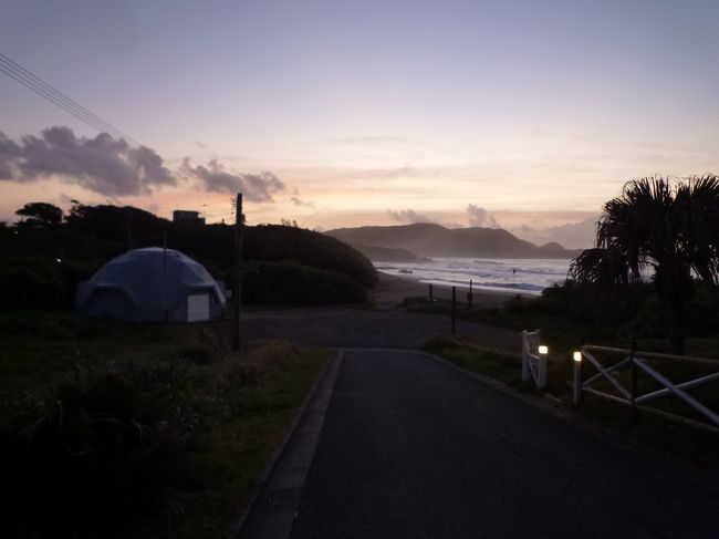 朝です！<br />まもなく日の出です！