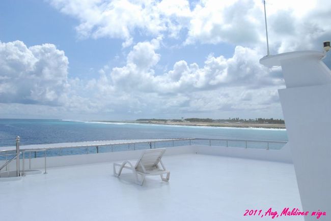 完全に天然日焼サロン。焦げてしまうくらいあっつい！