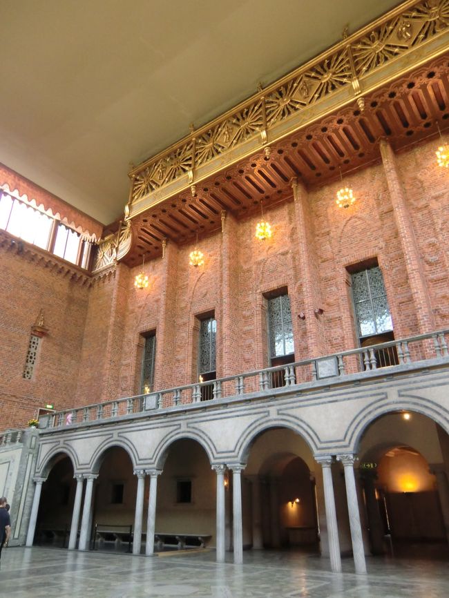 スウェーデン ストックホルム<br />市庁舎。