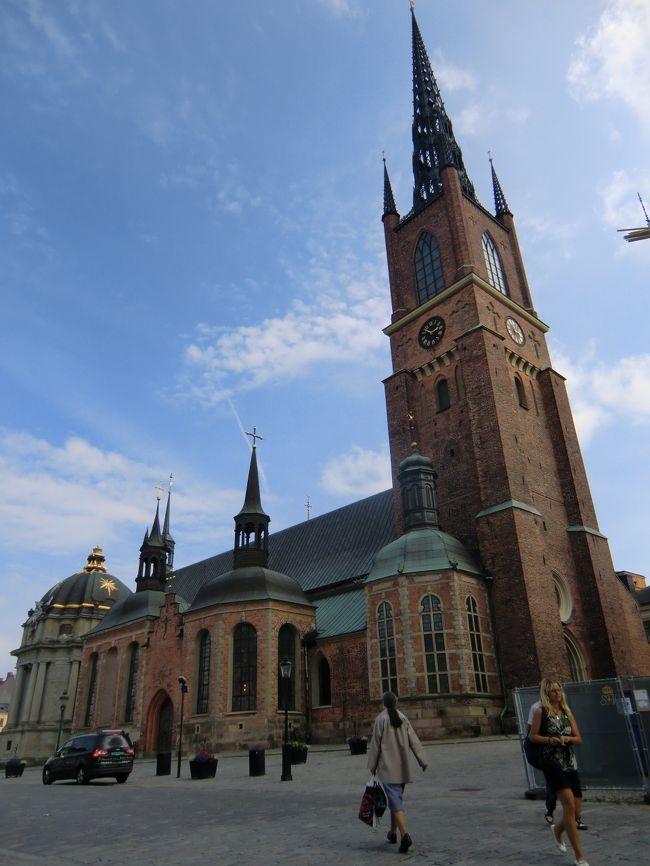 スウェーデン ストックホルム<br />リッダーホルム教会。