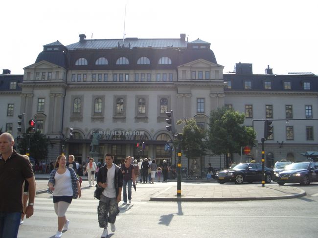 スウェーデン ストックホルム<br />ストックホルム中央駅。
