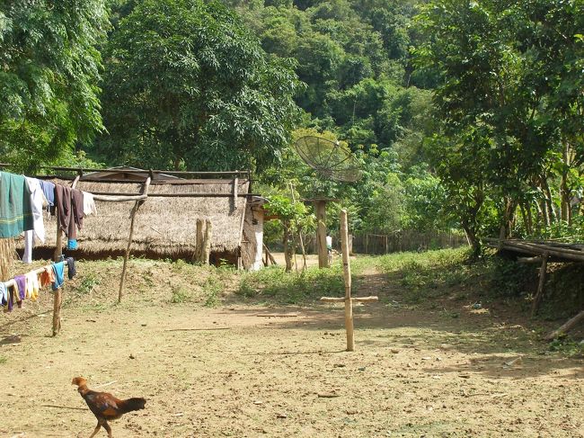 再び村の散歩に