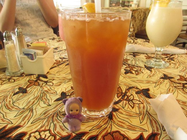 アイスティー、おいしかったなり。