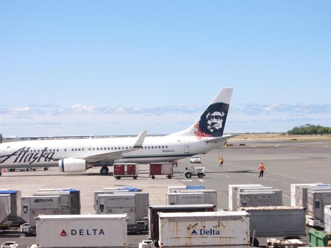 アラスカンエアーは相変わらずごっつい顔です。<br />なまはげっぽいです。