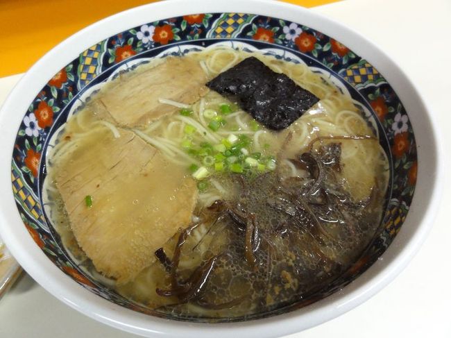 夕食は熊本ラーメンの天和で頂きました。<br /><br />熊本ラーメンはこってり系だと思っていましたが、かなりあっさり系の熊本ラーメンです。これはこれで美味しいです。<br />