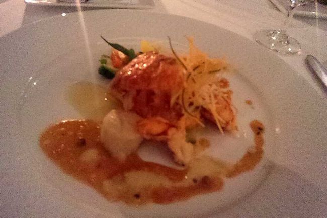 メインはオマールエビ＆ホタテをチョイス。