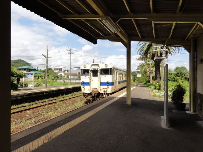 1時間に1本の電車がやってきたので、撮鉄ではないですが、押さえておきました。