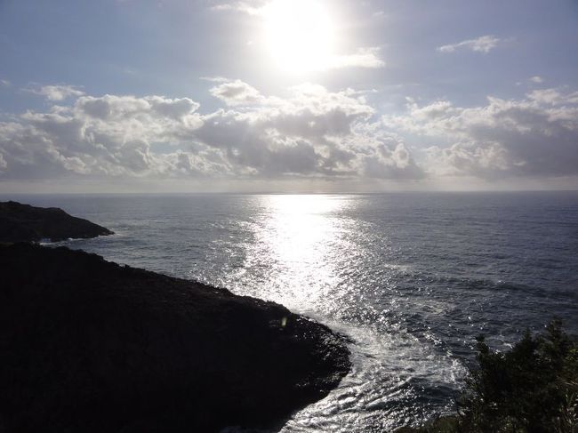朝日がまぶしいです。<br /><br />それにしても宮崎ではいい天気に恵まれました。