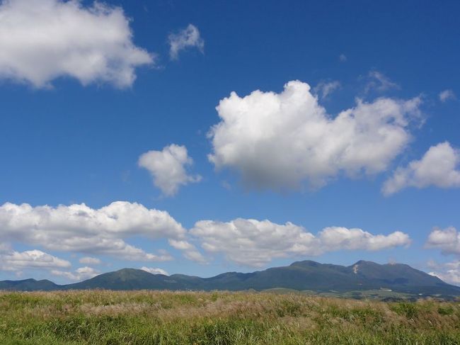 きっと阿蘇山だと思います。