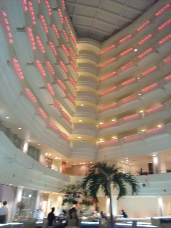 一昔前のプリンスホテルみたい、というのが同行者の感想。<br /><br />何となく言わんとしてる事はわかる。<br /><br />ベースになってる造りの古さが想起させるんだろうなぁ。<br />