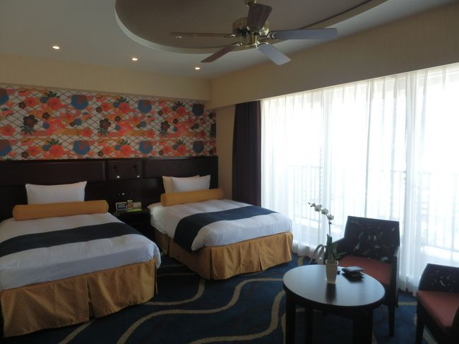 明日の早めのフライトなので、<br />宿泊は空港からも近いロワジールホテルのスパタワー。<br /><br />スパタワー専用の大浴場もあるので、<br />ゆっくりと疲れも取れます。