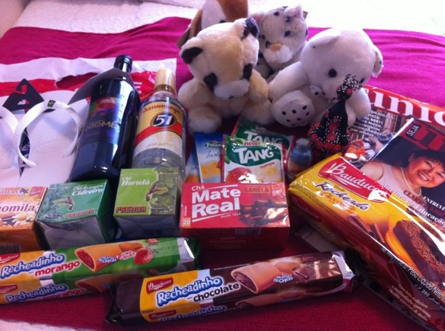 お土産たち<br /><br />自分で買ったものや、いただいたものなど。<br />なぜかいっぱいぬいぐるみをいただきました！