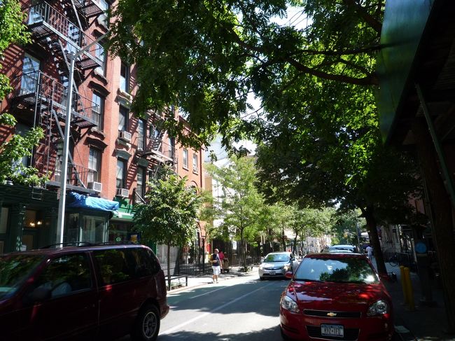 地下鉄でグリニッジ・ビレッジに移動。