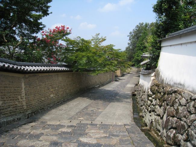 非常に暑くてつらかったですが、<br />こういったところを歩けるのが、奈良は良い！！！