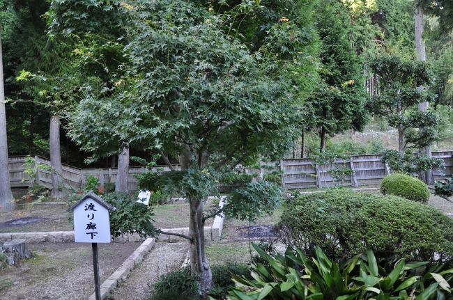 昔ここには渡り廊下があったようです。