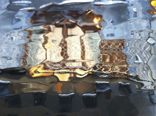 有機的なガラス。