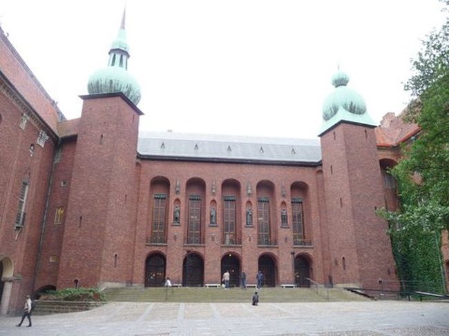 市庁舎ではノーベル賞の記念晩餐会が行われる。