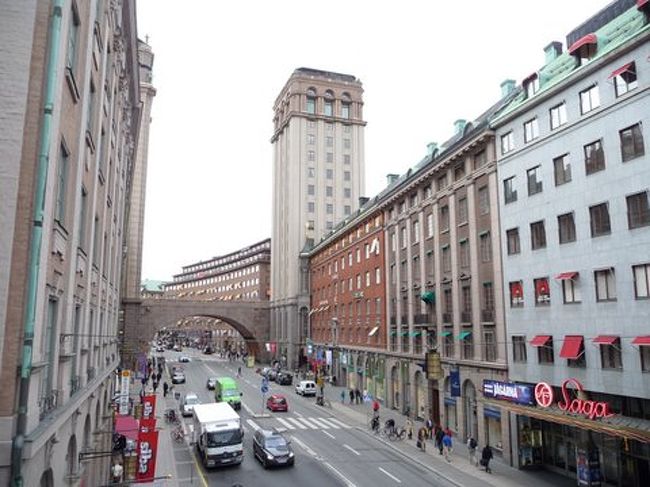 とてもモダンなストックホルム。