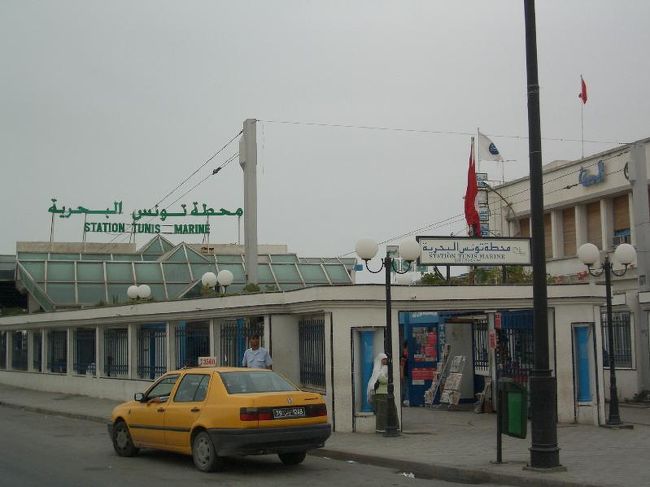 チュニスマリン駅<br />ここからカルタゴ行きます