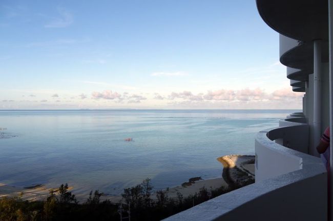 朝のバルコニーからの眺め③