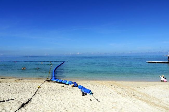 残波ビーチの眺め②
