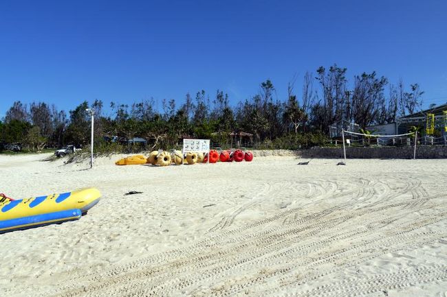 残波ビーチの眺め④