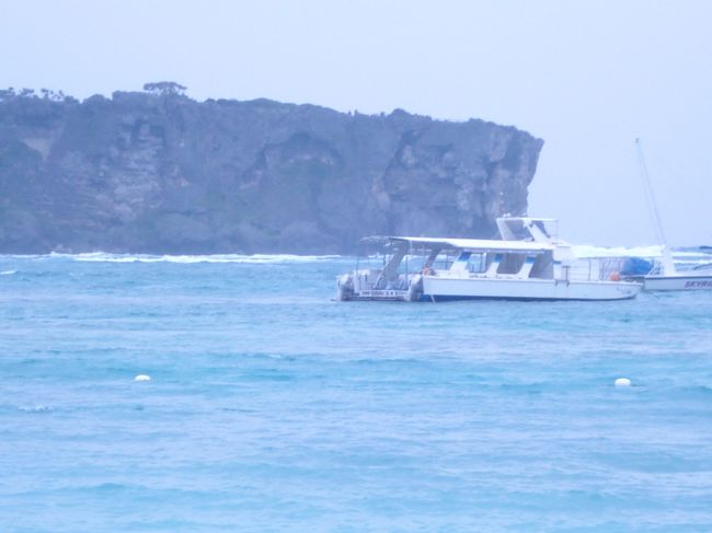 万座毛がお部屋から見えた♪