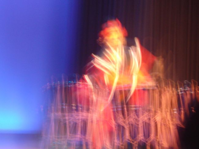 夜はホテル内の琉球料理