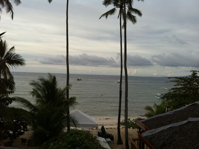 朝もすがすがしいです。<br />今日もはりきってダイビングするぞ！バリカサグ（おばちゃん）待っててね