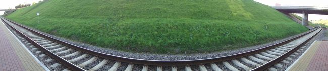 本当に何もない空港の駅