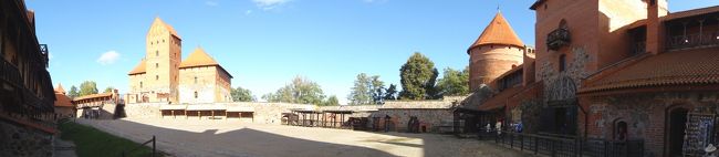 トラカイ城内部<br />博物館になっている