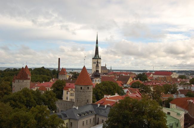 丘の上からの旧市街