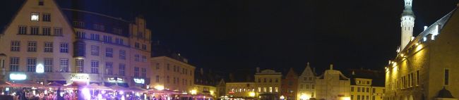 日の暮れたラエコヤ広場